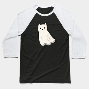 Ghost Cat Baseball T-Shirt